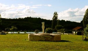 Le barbecue de l'Espace naturiste Laulurie