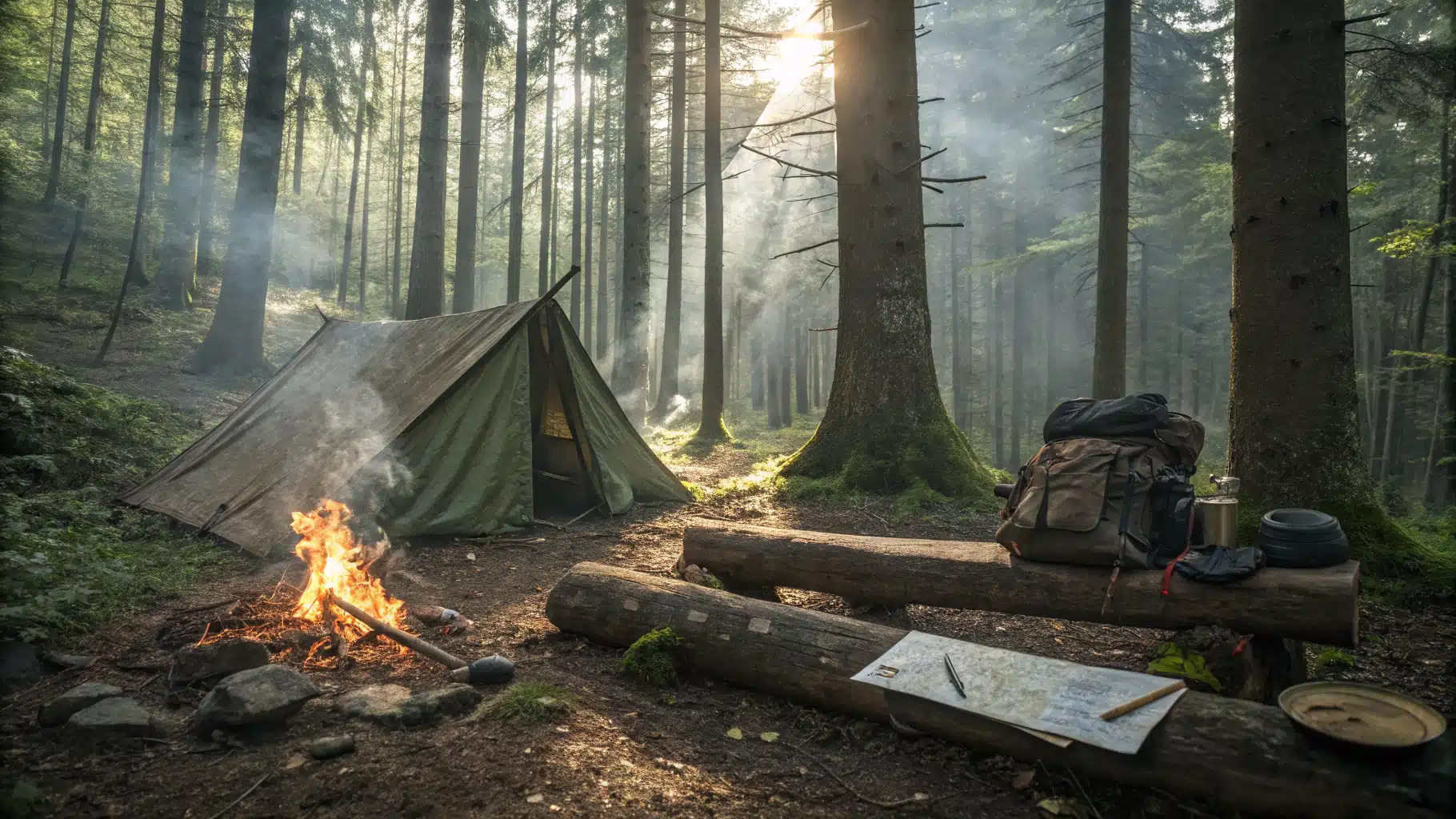stage survie camping